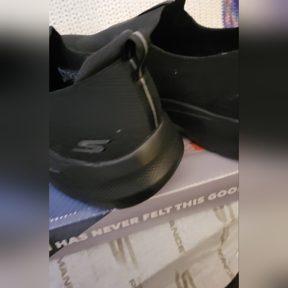 Skechers Go Walk 6 Slip-on Sneaker Men 15 All Black - Picture 4 of 7